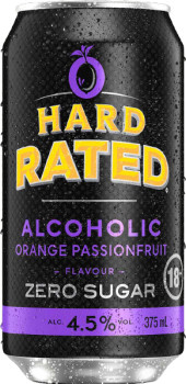Hard+Rated+Orange+Passionfruit+Zero+Sugar+4.5%25+375mL+Can