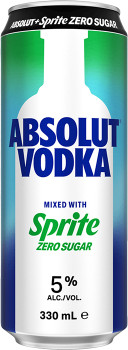 Absolut-Vodka-Mixed-With-Sprite-Zero-Sugar-Can-330mL on sale