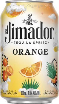 El-Jimador-Tequila-Spritz-Orange-Cans-330mL on sale