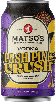 Matsos-Vodka-Pash-Pine-Crush-Cans-330mL on sale