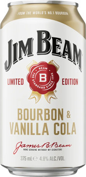 Jim-Beam-Vanilla-Cola-48-Cans-375mL on sale