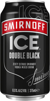 Smirnoff-Ice-Double-Black-10-Pack-Cans-375mL on sale
