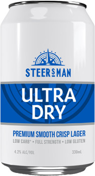 Steersman-Ultra-Dry-Cans-330mL on sale