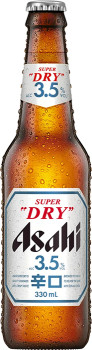 Asahi-Super-Dry-35-Lager-Bottles-330mL on sale