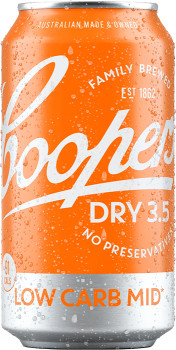 Coopers-Dry-35-Cans-375mL on sale