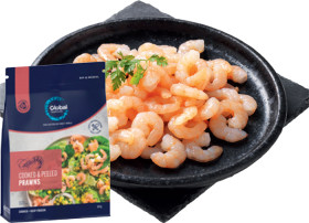 Global+Seafoods+Cooked+%26amp%3B+Peeled+Prawns+300g