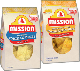 Mission+Tortilla+Corn+Chips+230g+Selected+Varieties
