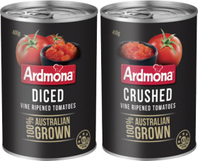 Ardmona+Canned+Tomatoes+400-410g+Selected+Varieties