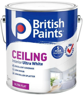 British-Paints-4L-Ultra-White-Interior-Ceiling-Paint on sale
