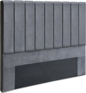 Artiss-Velvet-Double-Bed-Headboard-in-Grey on sale