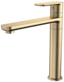 Caroma-Luna-WELS-T28735-4-star-75Lmin-Lead-Free-Sink-Mixer-in-Brushed-Brass on sale