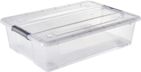 All-Set-34L-Underbed-Storage-Container-in-Clear on sale