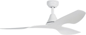 ThreeSixty-Simplicity-114cm-3-Blade-DC-Ceiling-Fan-with-Remote-Control-in-White on sale