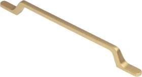 Kaboodle+Kitchen+%26lsquo%3BSalento%26rsquo%3B+192mm+Kitchen+Handle+in+Worn+Gold