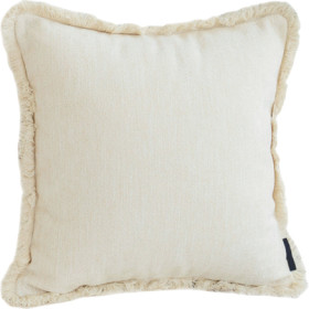SOGA-Tassel-45cm-Chenille-Throw-Pillow-in-Creamy-White on sale