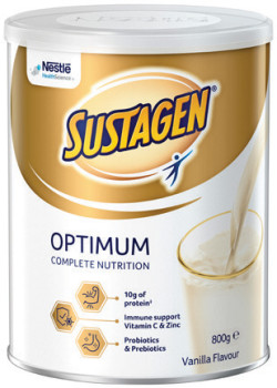 Sustagen-Optimum-Complete-Nutrition-Vanilla-Flavour-800g on sale