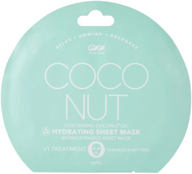 Hydrating+Sheet+Mask+-+Coconut+Oil
