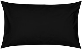 250-Thread-Count-Cotton-Rich-Standard-Pillowcase-Black on sale
