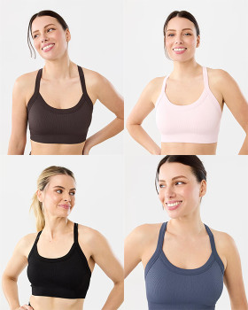 Active-Womens-Seamfree-Support-Crop-Top on sale