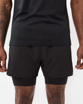 Active-Mens-Dual-Layer-Shorts on sale