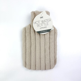 OXX-Essentials-2L-Hot-Water-Bottle-Stone-Ribbed-Plush on sale