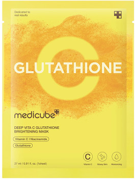 Medicube-Deep-Vita-C-Glutathione-Brightening-Mask-27mL on sale