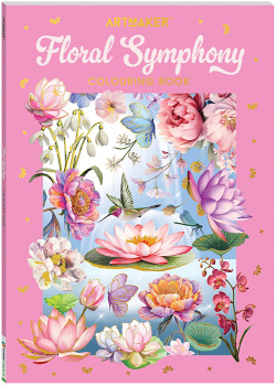 Art-Maker-Floral-Symphony-Colouring-Book on sale