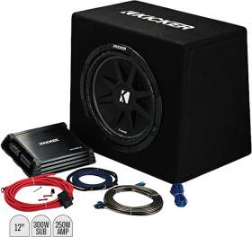 Kicker-12-Subwoofer-Enclosure-Amp on sale