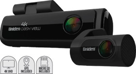 Uniden-4k-Ultra-HD-Smart-Dash-Cam-with-2K-Super-HD-Rear-View-Camera on sale