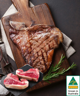 Australian-Beef-TBone-Steak on sale