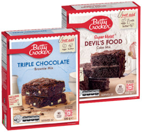 Betty+Crocker+Baking+Mix+280%E2%80%91500g+Selected+Varieties