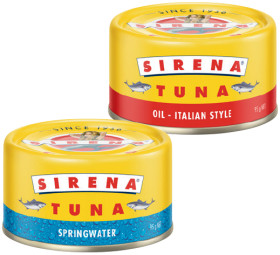 Sirena+Tuna+95g+Selected+Varieties