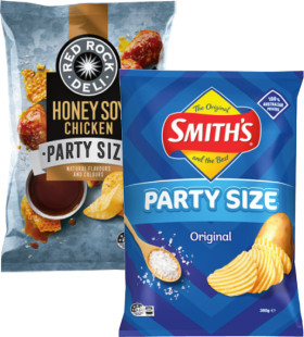 Smiths-Crinkle-Cut-Doritos-Corn-Chips-380g-or-Red-Rock-Deli-Chips-Party-Size-290g-Selected-Varieties on sale