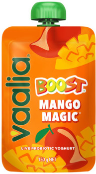 Vaalia-Boost-Probiotic-Yoghurt-Pouch-150g on sale