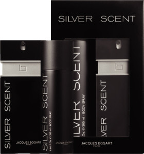 Jacques+Bogart+Silver+Scent+EDT+100mL+2+Piece+Set