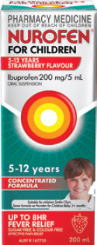 Nurofen+for+Children+5-12+Years+Strawberry+200mL