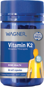 Wagner+Vitamin+K2+60+Softgel+Capsules