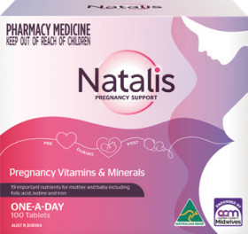 Natalis+Pregnancy+Support+100+Tablets