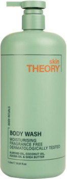 Skin-Theory-Moisturising-Fragrance-Free-Body-Wash-1-Litre on sale