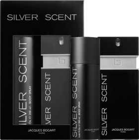 Jacques+Bogart+Silver+Scent+EDT+100mL+2+Piece+Set