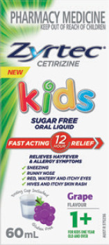 Zyrtec+Kids+Oral+Liquid+60mL
