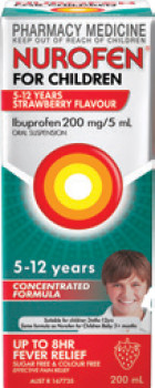 Nurofen+For+Children+5-12+Years+Strawberry+200mL