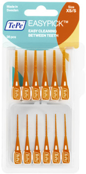 TePe+EasyPick+XS%2FS+Orange+36+Pack