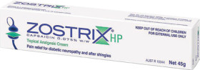 Zostrix+HP+Topical+Analgesic+Cream+45g