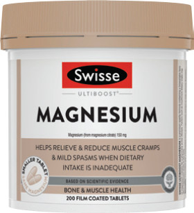 Swisse+Ultiboost+Magnesium+200+Tablets