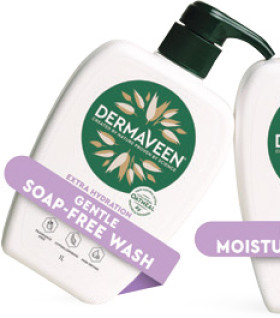 DermaVeen-Extra-Hydration-Gentle-Soap-Free-Wash-1-Litre on sale
