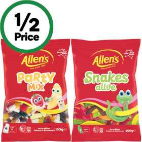 Allens-Medium-Lolly-Bags-130-200g on sale