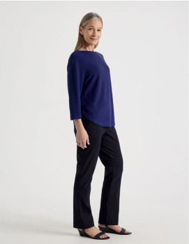 Regatta-Regatta-Petites-Womens-Wardrobe-Staple-Pant-Navy-Blue on sale