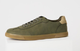 Basque-Webster-Sneaker-Khaki-Nubuck on sale