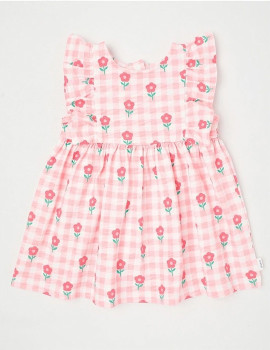 Sprout-Gingham-Jersey-Dress on sale
